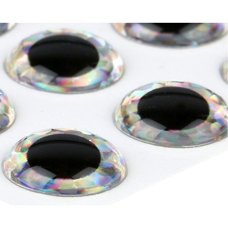 3D Epoxy Eyes, Holographic